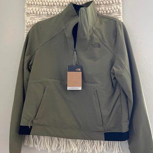NORTH FACE Olive Green Women's Shelbe Raschel Pullover